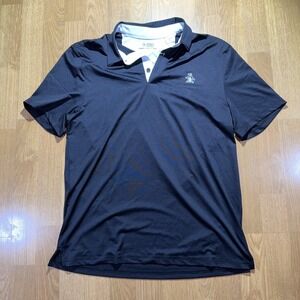 Penguin Munsingwear Polo Shirt Mens Sz S Black Caviar Casual Short Sleeve Sport